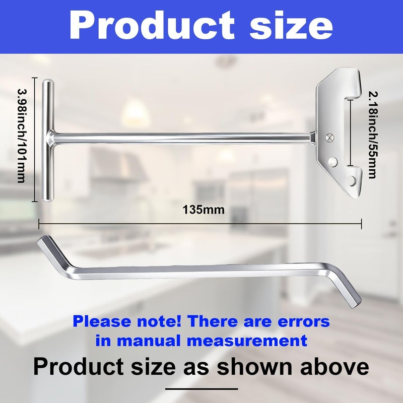 FullMayPro Garbage Disposer Unjamming Wrench/WRN-00 Garbage Disposal Wrench Tool for Dislodge Jams or Clutter From Above The Sink,Compatible with All Waste King and SinkErator/Moen garbage disposals（Silver Kit） - Image 2